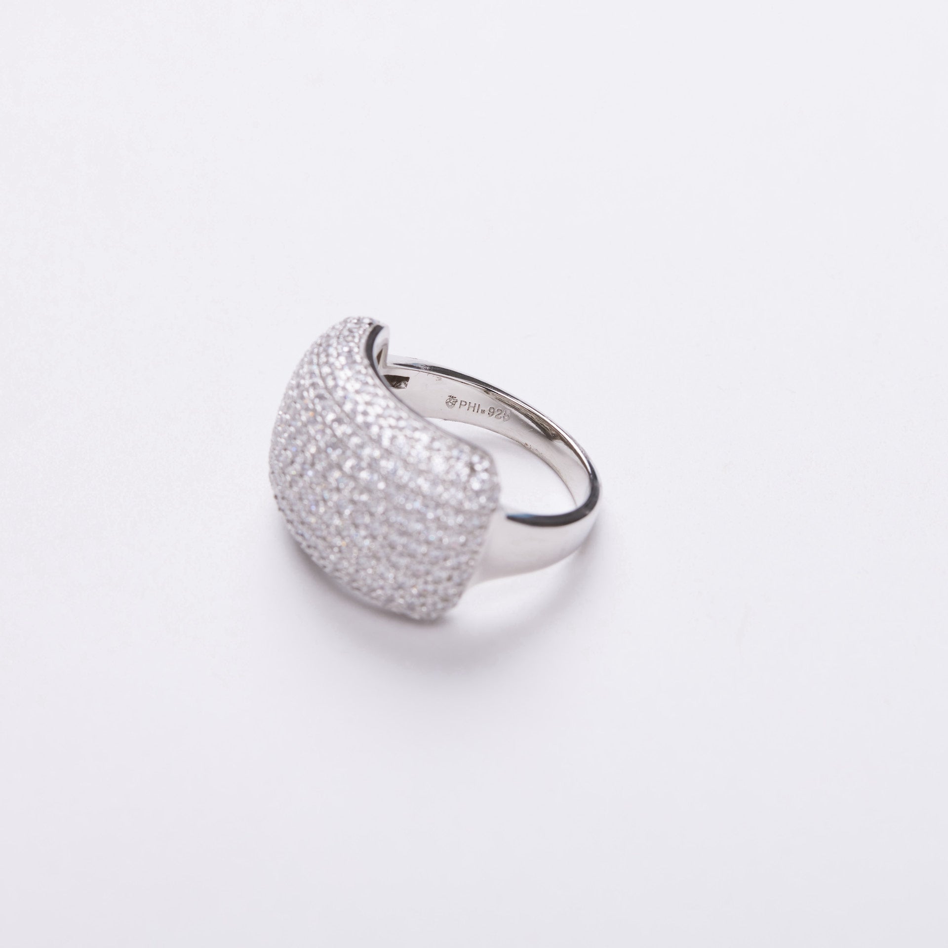 Pave Classic Statement Ring